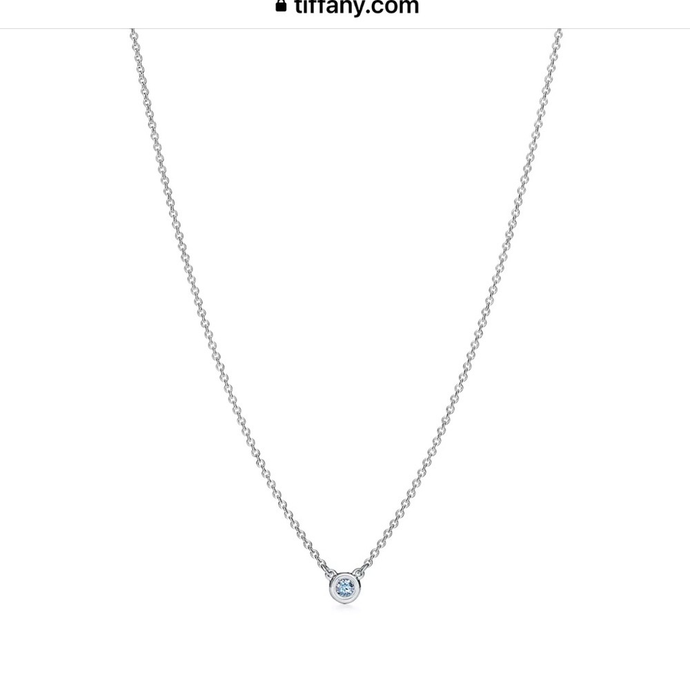 TIFFANY & CO Authentic NECKLACE “Aquamarine Necklace”